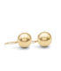 1. Gold Euro Ball Earrings