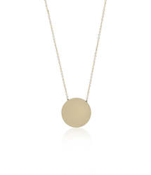 9ct Gold Disc