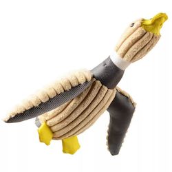 Pet: Corduroy Plush & PlayClean Squeaky Chew Dog Toy Duck