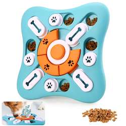 Dog Puzzle Toys, Squeaky Treat Dispensing Dog Enrichment Toys for IQ