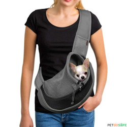 Pet Sling Carrier Breathable Mesh Travel Safe Bag for Dogs Cats