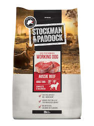 Stockman & Paddock Working Dog Beef 20kg x 1