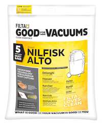 Filta Wet & Dry 20LT SMS Multi Layered Vacuum Cleaner Bags 5 PK (C019)
