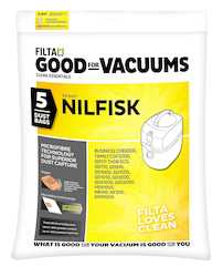 Filta Nilfisk GD, VP Series SMS Multi Layered Vacuum Cleaner Bags 5 PK (C011)