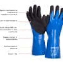 P P E : Esko Chemgard 809 Chemical Resistant Glove - 2X-Large