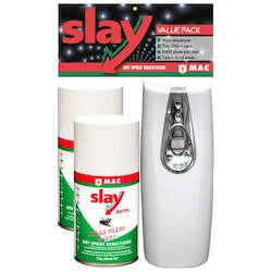 Chemicals: Mac Slay Insecticide Refill 300ml - Twin Pack With Dispenser