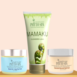 Anti-Aging Collection: Anti-aging Day Cream, Bakuchiol Night Cream and Mamaku Cl…