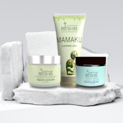 Cosmetic manufacturing: Anti-Acne Collection: Anti-acne Day Cream, Anti- acne Night Cream, Mamaku Cleansing Lotion