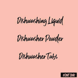 Dishwashing Basics