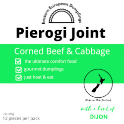 Food wholesaling: Corned Beef & Cabbage Pierogi