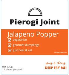 Food wholesaling: Jalapeno Popper Pierogi