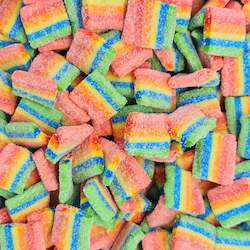 Confectionery: Rainbow Belt Bites