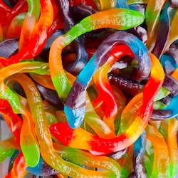 Confectionery: Gummy Pythons