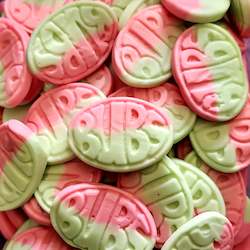 Confectionery: Bubs Watermelon Ovals