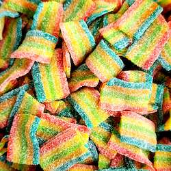 Confectionery: Mini Rainbow Belts