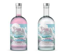 Spirits, potable: Pink & White Pair