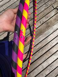 Intermediate Polypro Hula Hoops: Colourful Taped Polypro Hula Hoop