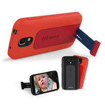 Products: Speck Samsung S4 SmartFlex View Poppy Red/Blue - Planet Gadget