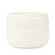 The Ceramic Weave Basket Plant Pot (Includes Shipping)