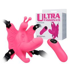 Butterfly Strap-on 30-Function Vibrator