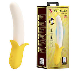 Frontpage: Banana Geek Silicone 7 Functions Vibrator 4 Functions of Thrusting