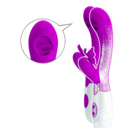 Frontpage: Flickering Butterfly 3 Speed of Tickling 12 Functions Vibrator