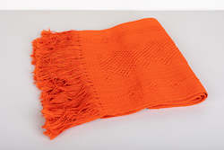 Textiles: Santo TomÃ¡s Jaliez Orange Table Runner