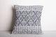 Grey San Andres Embroidered Cushion