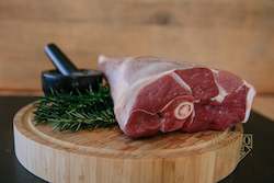 Bacon, ham, and smallgoods: 100% Grass-Fed Lamb Leg Roast Half