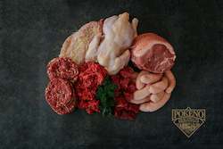 Bacon, ham, and smallgoods: Bargain Meat Box for 6
