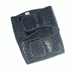 Clothing: Black Grip Velcro Knee Pads