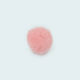 pink fluff ball