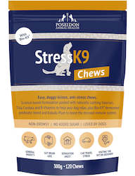 Pet food wholesaling: Stress K9 Chews - 300g (wholesale)