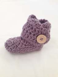 Shell Booties - Lavender