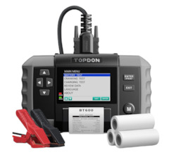 Topdon BT600 Battery Tester with Printer 12/24V