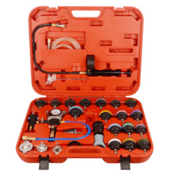 PDE Universal Cooling System Pressure Tester Kit 28pc