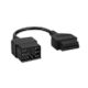 Toyota OBD1 17 Pins to OBD2 16 Pin Diagnostic Adapter Cable