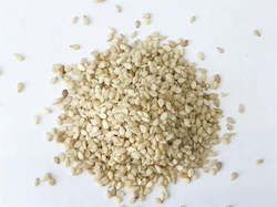 Organic Sesame Seeds Unhulled White