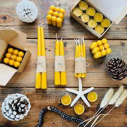 Gifts Chocolate: Traditional Taper Candles