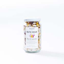 Bath: Rose & Calendula  Salt Soak