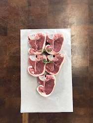 Lamb Mid Loin - Cut into chops (1kg)
