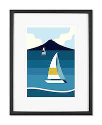 Framed Prints: Blue Horizon - by Greg Straight