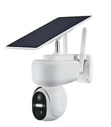 Electrical goods: Prism Solar Security Camera - 7800mAh PTZ Pan & Tilt