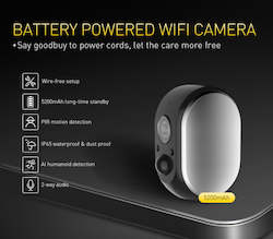 Electrical goods: Prism Smart Battery Powered Camera - 5200mAh