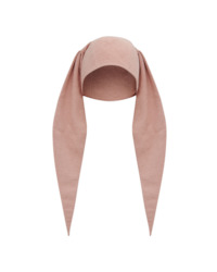 Clothing: CASHMERE BUNNY BEANIE KIRBY PINK
