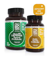 Daily Digestive Balance: Daily Spore Probiotic + Aller Support Bundle