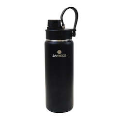 Alpine Sports | Stainless Steel Water Bottle | 530 ml | Carbon Black