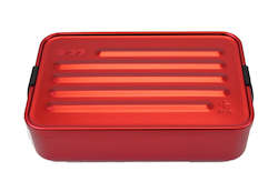 Metal Box Plus | Food Container | Large | Red
