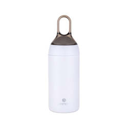 Yoga | Stainless Steel Water Bottle | 350 ml | Milk White