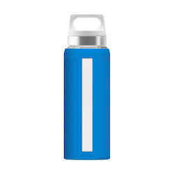 Home Page Slider: Dream | Glass Water Bottle | 650 ml | Electric Blue